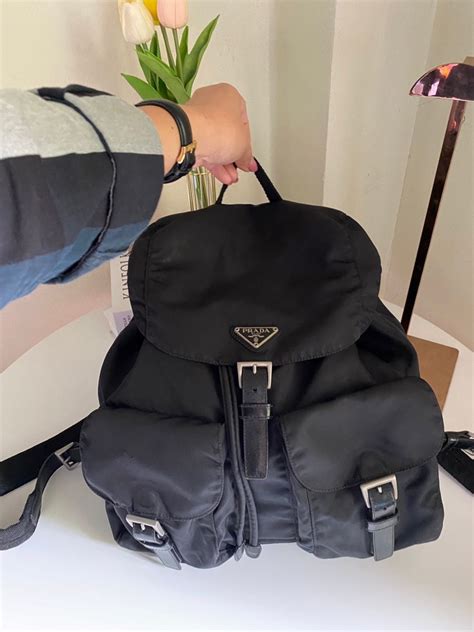 real real prada backpack